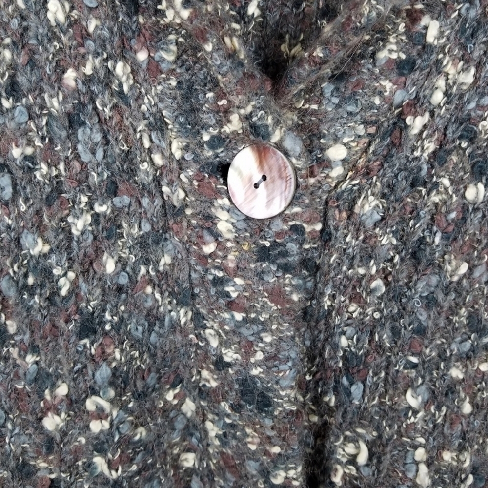 Marisa Christina Nubby Part Alpaca/Mohair Grannycore Sweater Size: M - Picture 2 of 5